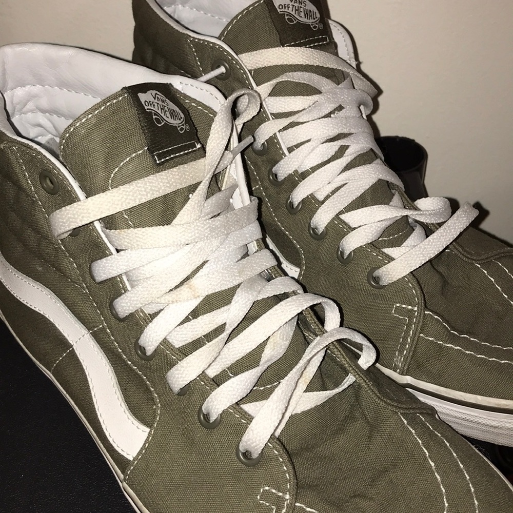 Forest green Vans